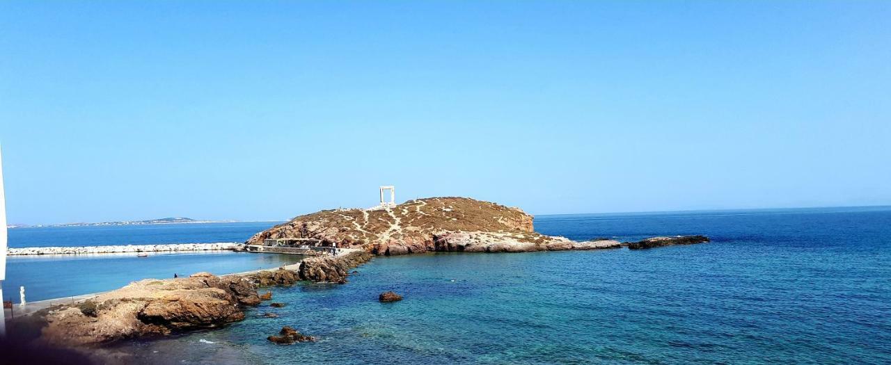 Albatross Seafront House Apartment Naxos City ภายนอก รูปภาพ